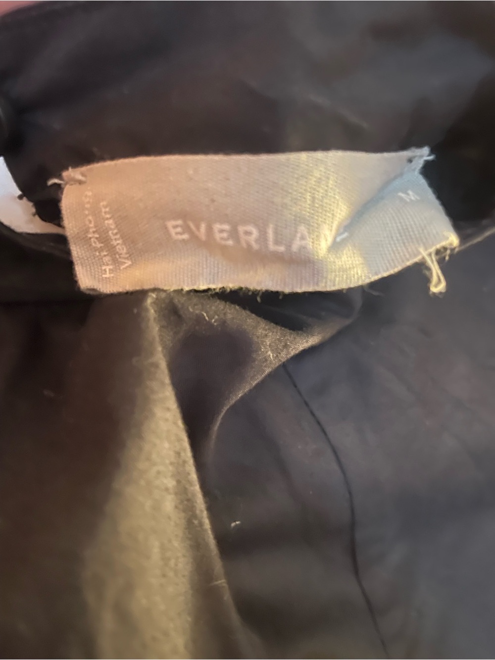 Everlane Black Babydoll Dress - Picture 4 of 5